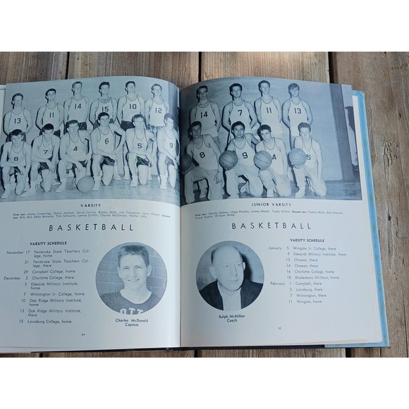 Vintage Yearbook 1956 Presbyterian Junior College - Picture 6 of 10